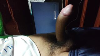 BIG COCK OF INEXPERIENCED MAN ENDS UP CUMMING IN SPURTS - 12 image