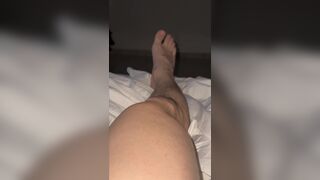 Boy shows off his body after the gym - fetish - feet - hands - armpits - nipples - muscular Latino - big cock - uncut - 14 image