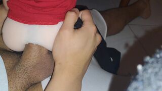 testing my stepbrother's ass - 12 image