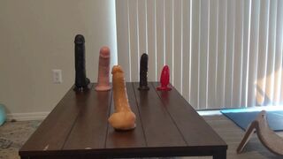Frankie Labido Rides A Row of Big Anal Toys - 6 image