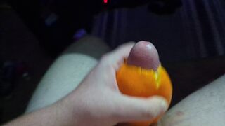 Making orange juice with my cock - 13 image