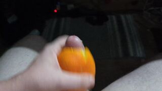 Making orange juice with my cock - 14 image