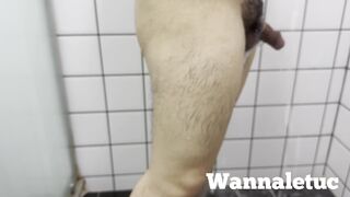 Wannaletuc - Bear's cumming scene with closer look in shower after gym 2023-12-2 - 3 image