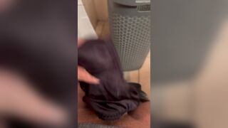 Satin granny panties compilation