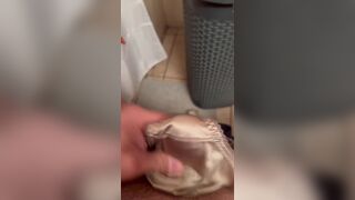 Satin granny panties compilation