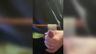 Handjob with cock slapper - 5 image