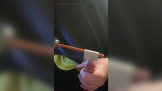 Handjob with cock slapper - 9 image