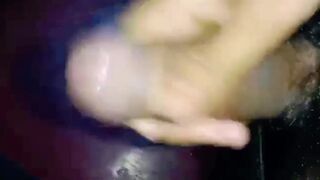 Big black uncut indian dick Masturbation at night. long cock boysex, handjob desi gay - 11 image