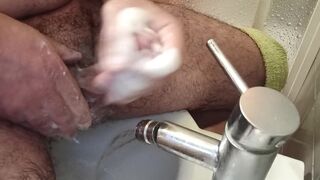 Watch me clean my cock before enjoying - 15 image