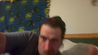 Big daddy Kong fucking himself with dildo