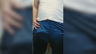 Trackie dad bulge play