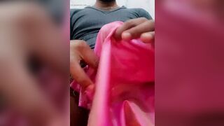 Satin silk handjob porn - Dick head rub bhabhi salwar (109) - 10 image