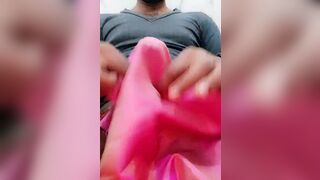 Satin silk handjob porn - Dick head rub bhabhi salwar (109) - 11 image