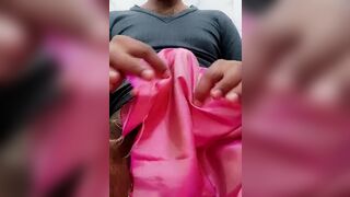 Satin silk handjob porn - Dick head rub bhabhi salwar (109) - 3 image
