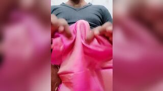 Satin silk handjob porn - Dick head rub bhabhi salwar (109) - 4 image