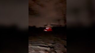 2 clips of the naked trucker at side of road , 2nd one I have a piss