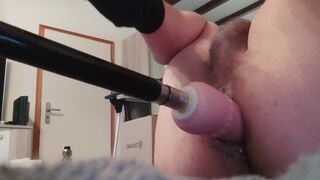 Fucking my ass with a fuckmashine #2