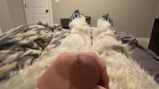 Yeti Suit Fucking and Cumming All Over Ugg Slippers - 2 image