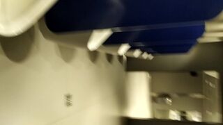 Jerking off in the airport urinals - 7 image