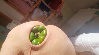 Huge Pepper in My Streched Asshole - 15 image