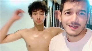 Inexperienced Swimmer Receives Unexpected Blowjob