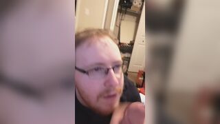 Wallace gets a facial