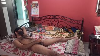 Half an hour of relaxed male masturbating in Bed - 15 image