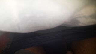 Big black cock handjob