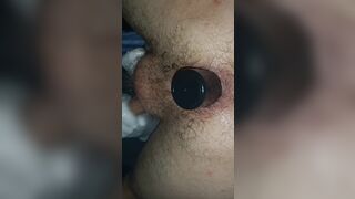 Anal games and self fuck