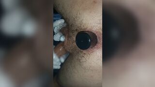 Anal games and self fuck