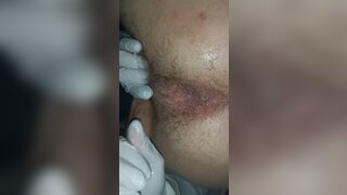 Anal games and self fuck