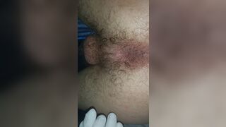 Anal games and self fuck