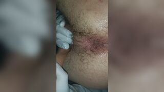 Anal games and self fuck