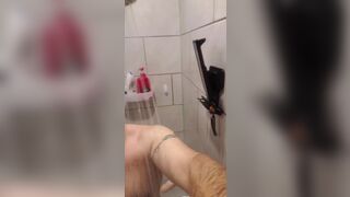 Fucking my ass in the shower - 12 image