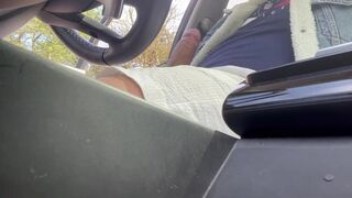 Caught wanking in the car by a married man - 3 image