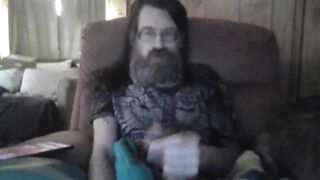 skinny guy jerking off