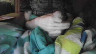 skinny guy jerking off