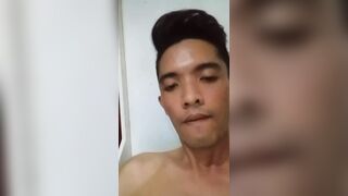 Straight Boy wanks for Daddy - 1 image