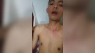 Straight Boy wanks for Daddy - 2 image