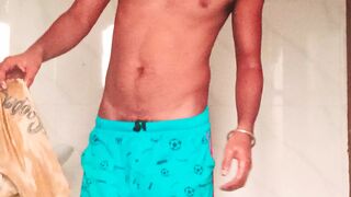 Kolkata Bengali Boy alone sex in Bathroom