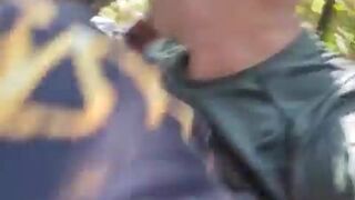 Menage with a stranger on the nature trail - FULL RED