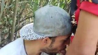 Menage with a stranger on the nature trail - FULL RED