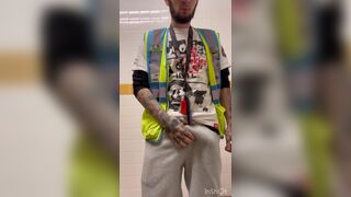 Risky bathroom play every day at work