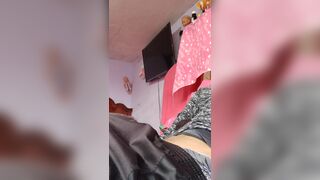 I'm so horny and I masturbate my cock until I cum