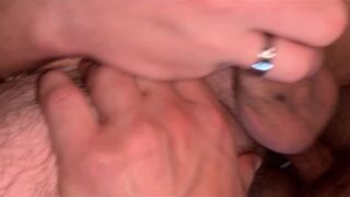 Gay bare fuck in different position with final cumshots on the table