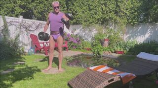 Hard and Creamy Sunbathing - 3 image