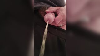 Big hairy cock Piss in your mouth