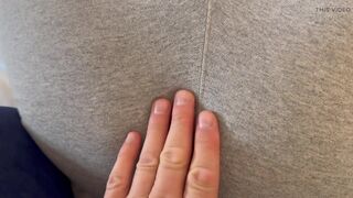 Hairy Dad breeds beautiful bottom and gets rimmed