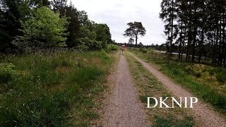 nudist in the forest