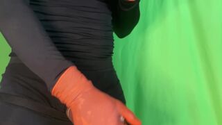 Two moments of cumshots in one video